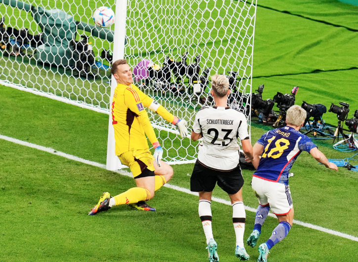 Japan-Germany World Cup match: Late goals by Doan and Asano give