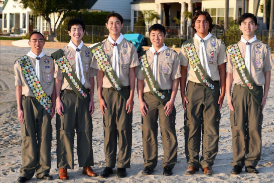 Boy Scout Troop 578 Honors 6 Eagle Scouts - Rafu Shimpo