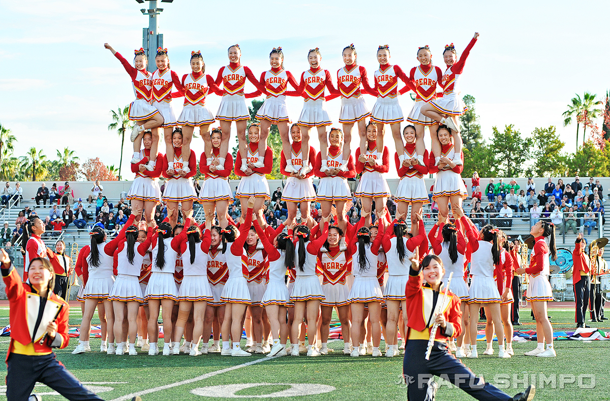 Raingear at the Ready, a Japanese Marching Band is Ready for Their Rose Parade Moment