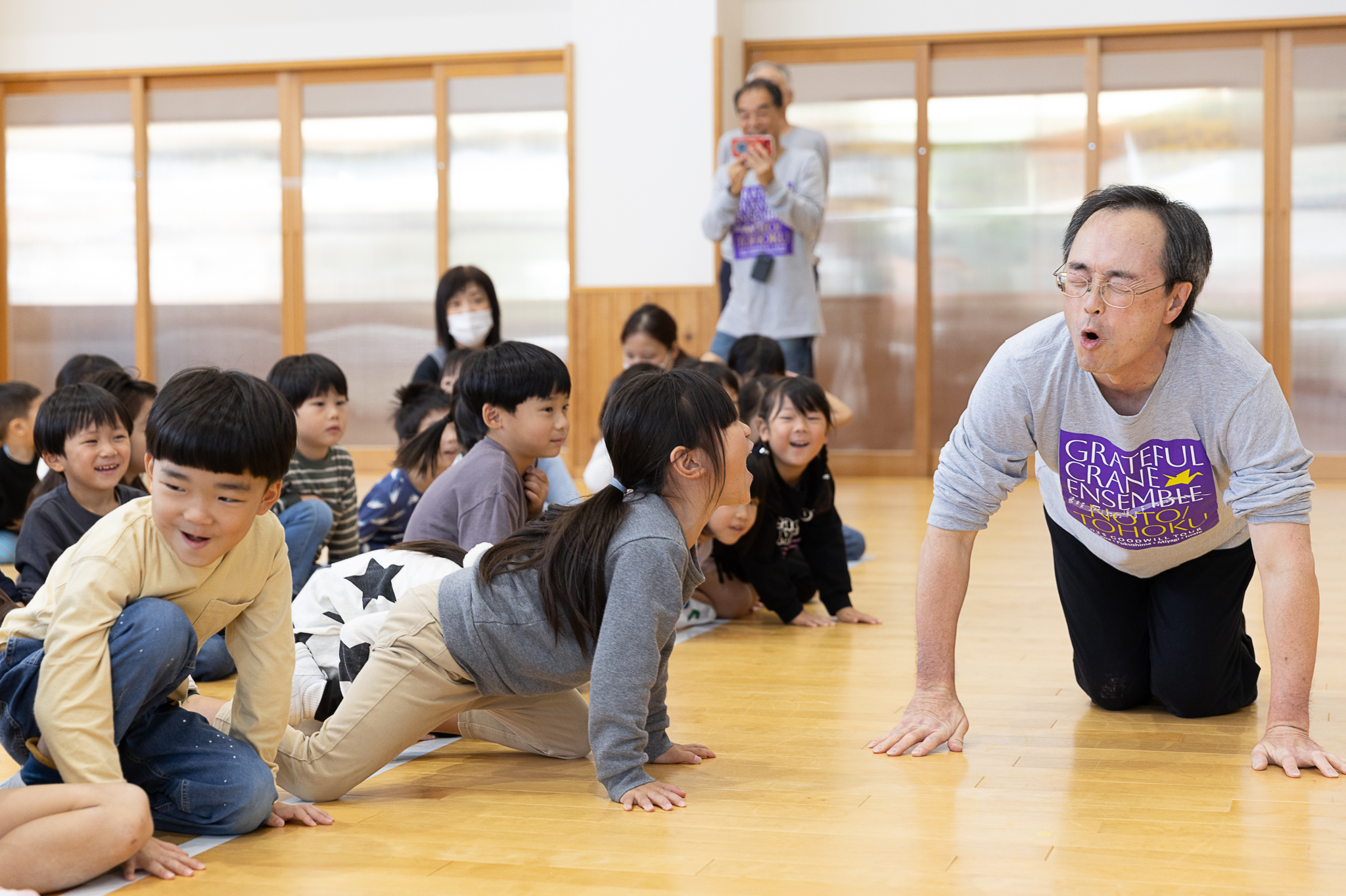 Grateful Crane Brings Joy, Hope and Goodwill to Disaster Survivors in Japan