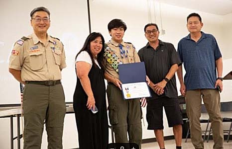 Local Scouts Honored with VFW Scout of the Year Award