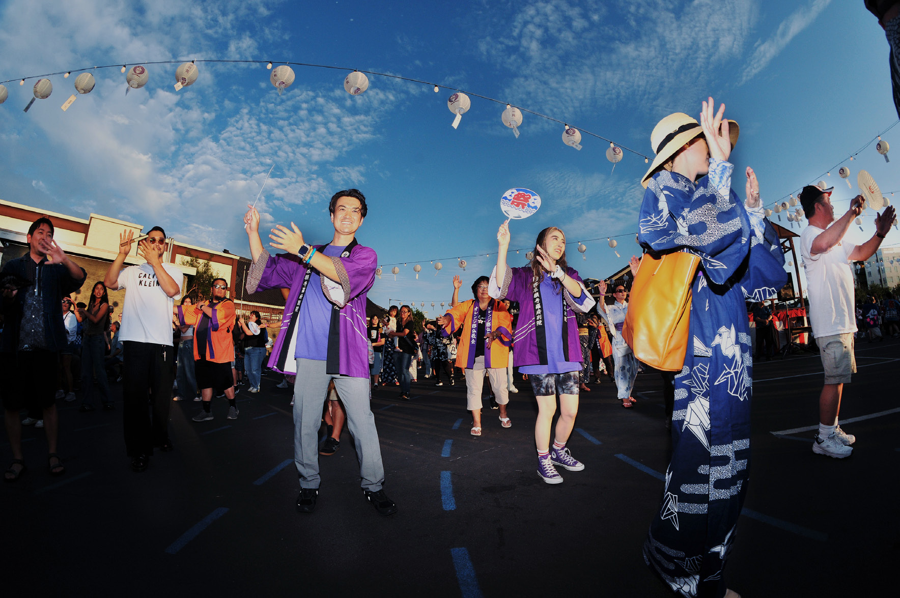 Nishi Festival Drenched in Afternoon Sun